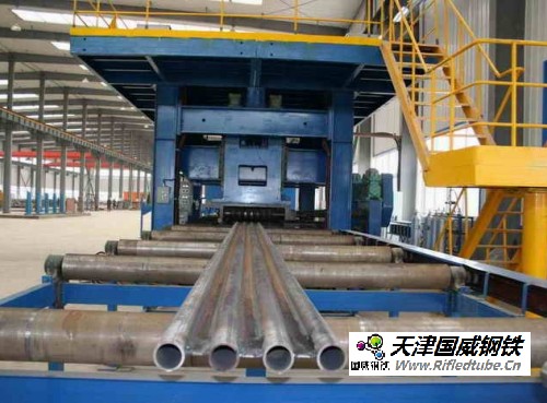 水冷壁管排\SG-1065/17.5-M733 內(nèi)螺紋管排/Φ60×7min/長(zhǎng)6000mm帶鰭片 5根/組 SA-210C